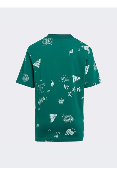 adidas Plain Green Men's T-Shirt IA1562 J BLUV Q3 AOPT