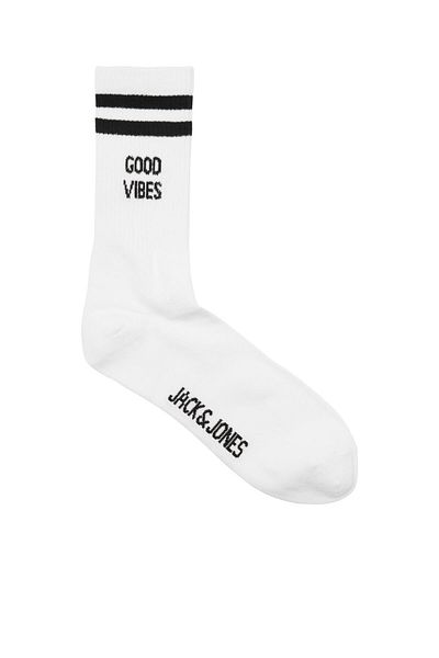 Jack & Jones Мъжки черни чорапи за тенис Jack Jones Statement 12248686-02