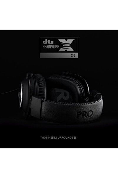 logitech G PRO X 7.1 Surround Ses Oyuncu Kulaklığı - Siyah