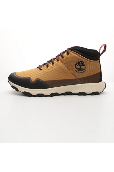 Timberland B0A62WM2311-R Timberland Mid Lace Up Αδιάβροχη μπότα πεζοπορίας Ανδρικά αθλητικά παπούτσια καφέ