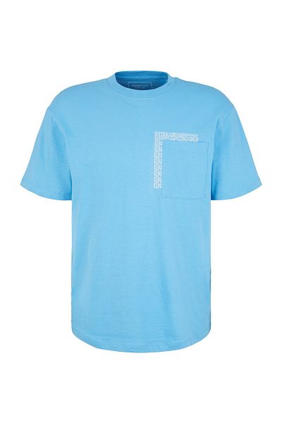 Tom Tailor T-Shirt Kurzarmshirt mit Brusttasche