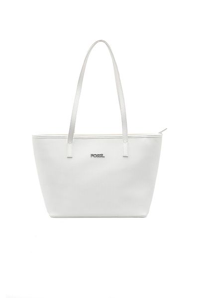 Fossil حقيبة كتف نسائية بيضاء 05FS23K506