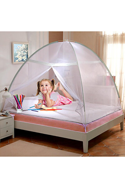 bebeğimister Çocuk Bebek Kolay Kurulumlu Yatak Cibinlik