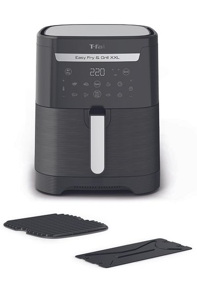 TEFAL EY8018 Easy Fry & Grill & XXL Oil-Free Fryer Airfryer, 6.5 Liter Capacity