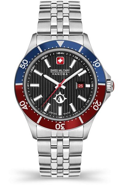 Swiss Military Smwgh2100604 Men's Sapphire Glass Wristwatch
