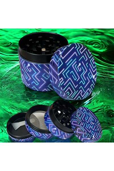 EFOTECH 3D-11-40MM GRINDER 4 Kat Tutun Baharat Öğütücü Parçalayıcı Paslanmaz ...