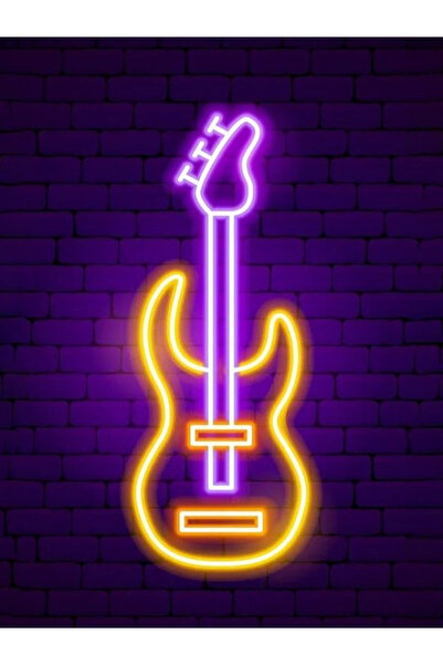 67 Watt Neon Gitar Led Neon 80*45 Cm