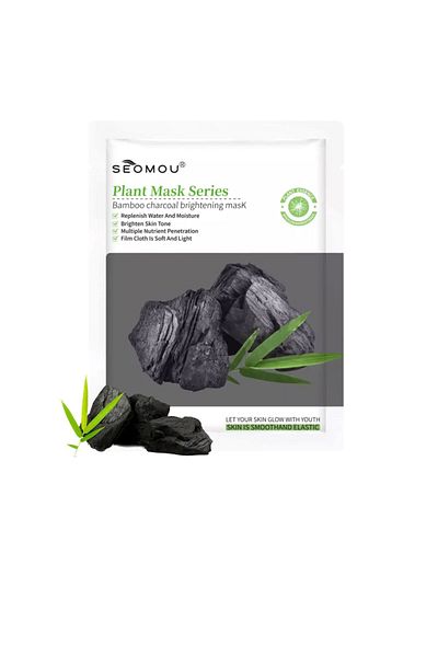 SEOMOU Brightening Mask with Bamboo Charcoal Extract
