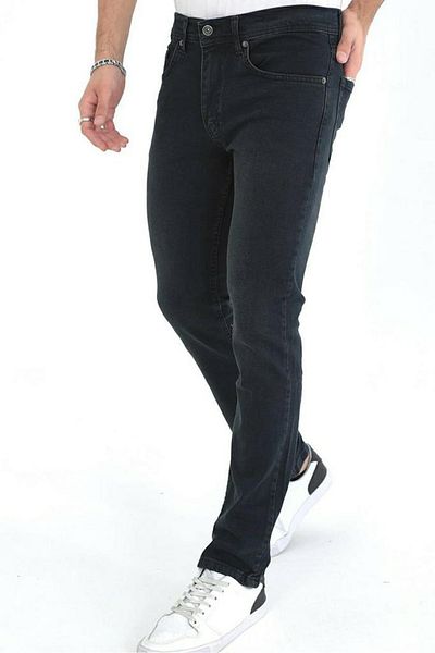 Staff Wide Leg Black Jeans