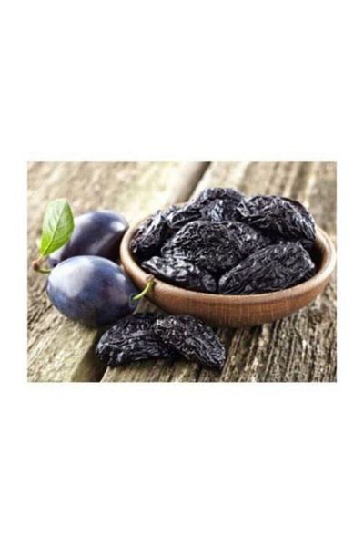 5K KURUYEMİŞ 2 Kg Black Plum - Dried, Large Size, with Fiber Seeds