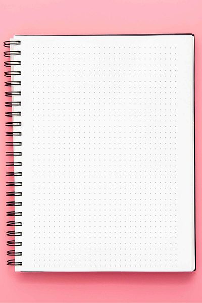Apeirona Notebook - Bullet Journal| Dotted| Steel Spiral| 90 Sheets| Thick Pages| Hard Cardboard Cover|