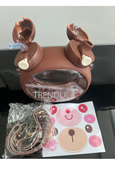 esayplastik round teddy bear flask 750 ml Drinking Bowl