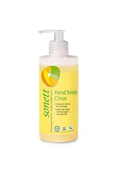 Sonett Organic Liquid Hand Soap - Lemongrass Extract - 300 ml