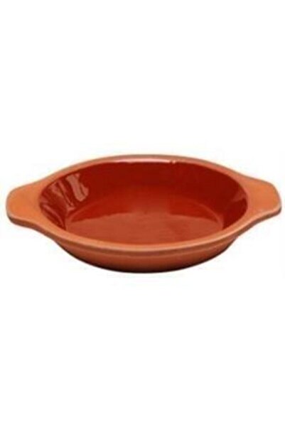 PenaHome Mogan - Via Port Çömlekçilik 20 Cm Sırlı Toprak Yumurta Tavası