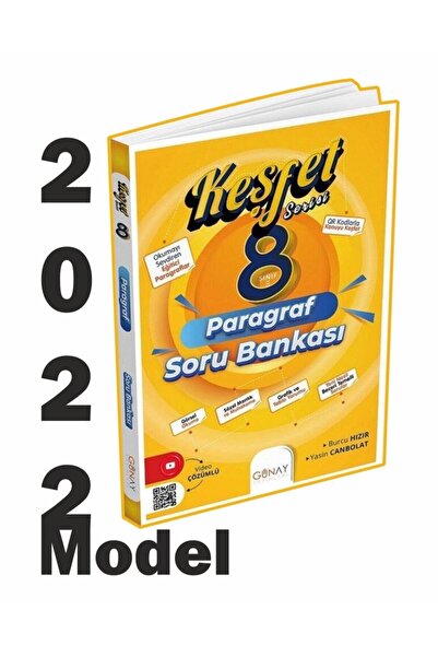 Günay Yayıncılık Günay Yayınları 8. Sınıf Keşfet Serisi Paragraf Soru Bankası