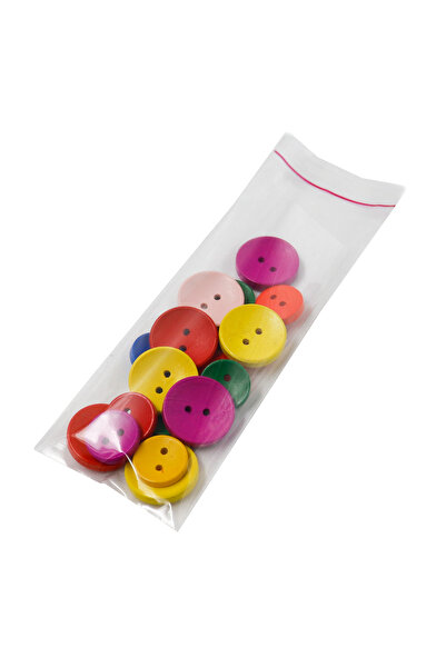 repro design 5x15 cm Şeffaf Bantlı Poşet 100 Adet