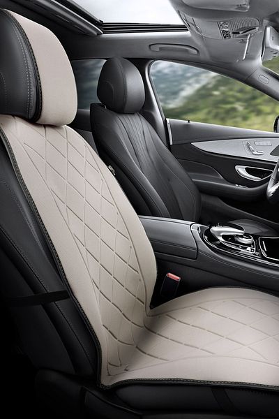 Otom Beige Color Active Pro Design Protective Car Seat Cushion