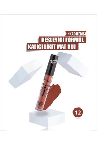 Cecile Cecile Allday Matte Long Short.Lips Lk12