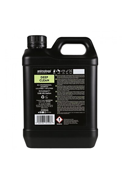 Genel Markalar Deep Clean Shampoo Derin Temizleyici 40:1 Konsantre Köpek Şampuanı 2.5 lt