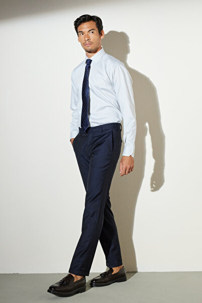 BROOKS BROTHERS Ανδρικό ασπρόμαυρο πουκάμισο Comfort Fit Classic Collar 100% βαμβακερό