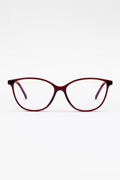 Blackboys Cassandra Burgundy Blue Light Protected Screen Glasses