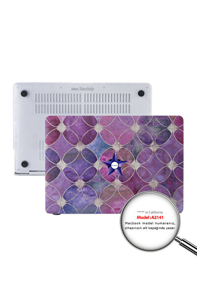 Mcstorey Macbook Pro Kılıf 16inç Flower04 (2019 YILI ÜRETİMİ IÇİN) A2141 Modeli Ile Uyumlu