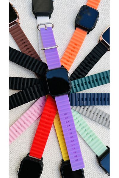 pullmarkt Silicone Cord Smart Watch apparent wristwatch (Not Smart Watch!!)