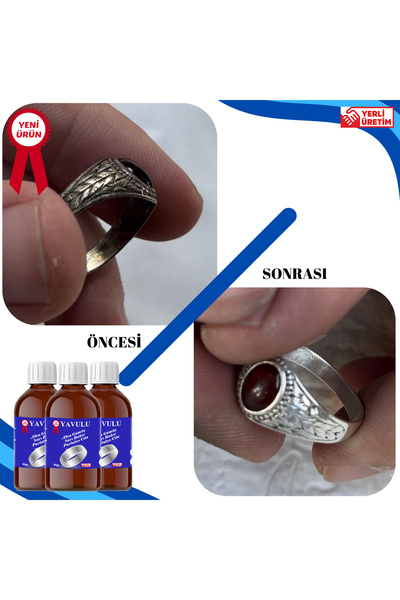 yavulu Gümüş Cilası / Gümüş Parlatıcısı / Altın Parlatıcısı / Takı Parlatıcısı / Silver Shine 90gr (2Adet)