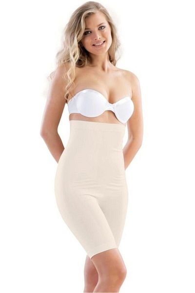 by İGP Women's Skin Color Pregnant Postpartum High Waist Long-Legged Enhancing Boxer Corset