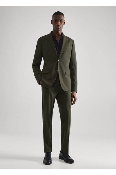 MANGO Man Σετ παντελονιού Slim Fit