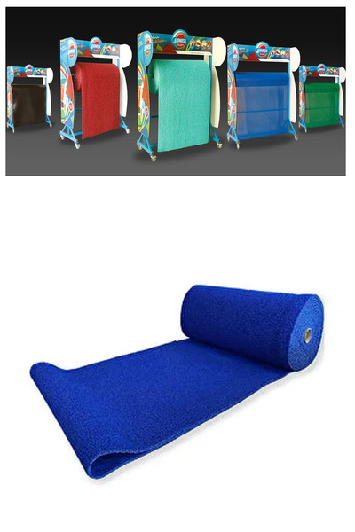 Gardenya Kıvırcık Paspas (mavi) Dış Mekan Paspası Kaymaz Karmaşık Yolluk