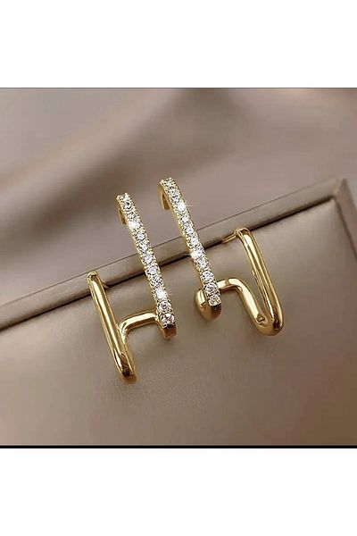 Jack Ferrero STEEL EARRINGS WITH AN INVOICE WITHOUT DISCOLORATION GUARANTEED