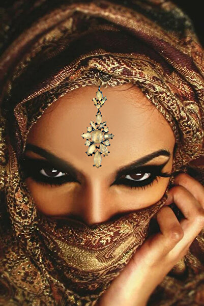 Kaftan Collection قبعة هندية، إكسسوار شعر هندي