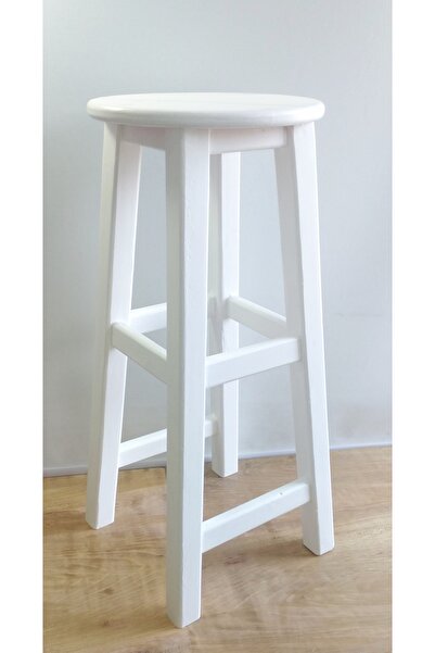 Arbre Ahşap Bar Taburesi-70 Cm Oturma Yüksekliği- Ceviz Renk