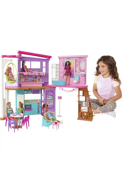 mattel Barbie Tatil Evi Hcd50