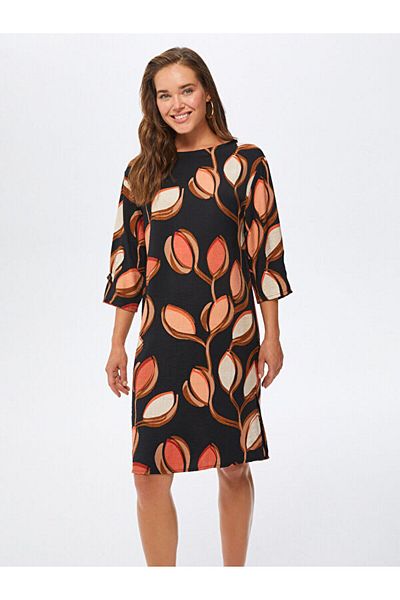 Faik Sönmez Rochie de geantă cu model frunze colorate 67224