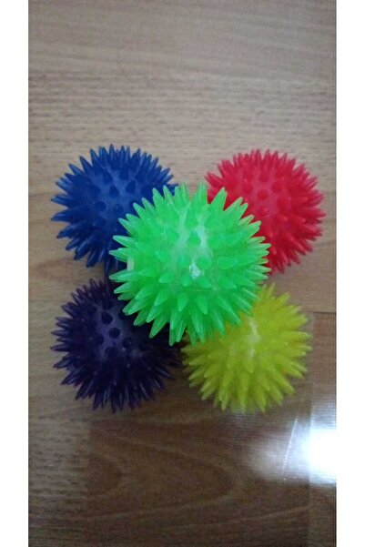 Real Özs KİRPİ DİKENLİ IŞIKLI SESLİ TOP (6,5 cm) 1 ADET