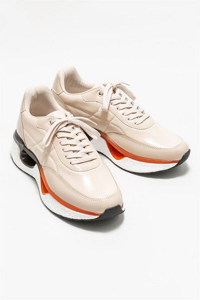 Elle Shoes Women's Sneakers - Beige