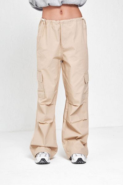 DEEFWEAR Y2k φαρδύ παντελόνι Tactical Cargo Parachute