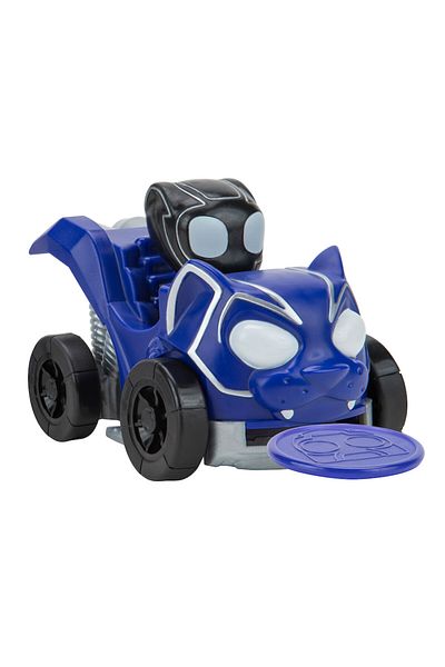 Marvel Spidey Disc Throwing Car Black Panther