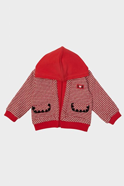 GB Baby Baby Girl Plaid Tracksuit Top 23PFWBG2402