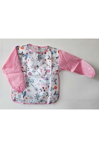 Nova Color Pink Space Pattern Large Painting Apron