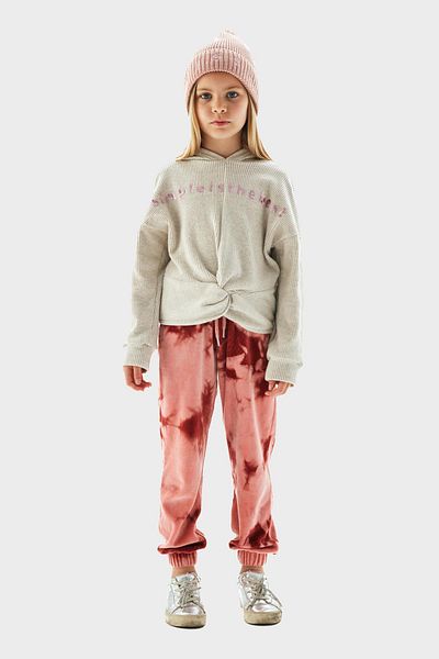 Tyess Bg Store Girl Beige Sweatshirt 23Pfwtj4415