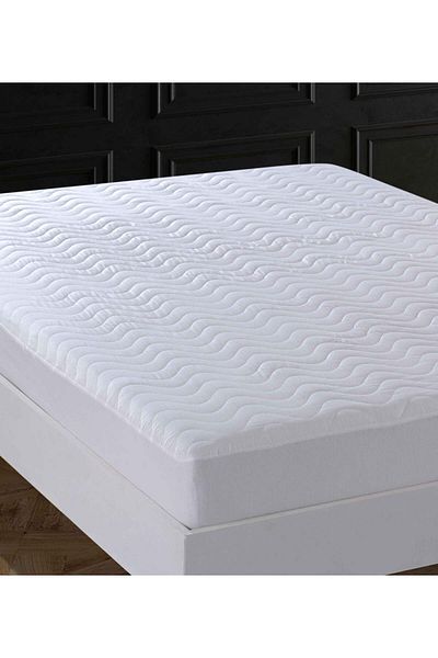 Menderes Home Cotton Collection Διπλό Καπιτονέ Κρεβάτι - Στρώματα Εφαρμοσμένα 200x200 cm Byz