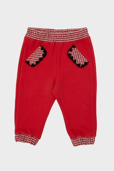 GB Baby Bg Store Baby Girl Red Sweatpants 23Pfwbg2202