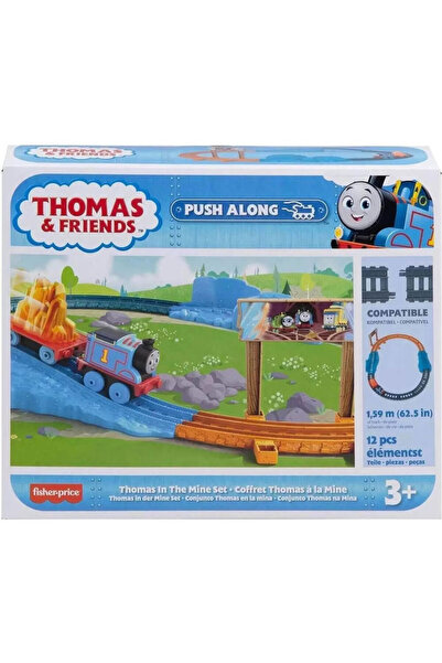 FISHER PRICE Thomas Ve Arkadaşları Tren Seti? (Sür-birak) Thomas Docksi?de Deli?very HPM6