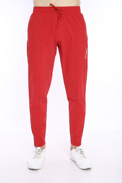 NEED LİFE Men's Red Micro Stretch Casual Trousers