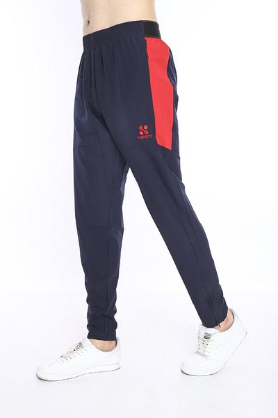 NEED LİFE Men's Navy Blue Micro Strech Casual Trousers