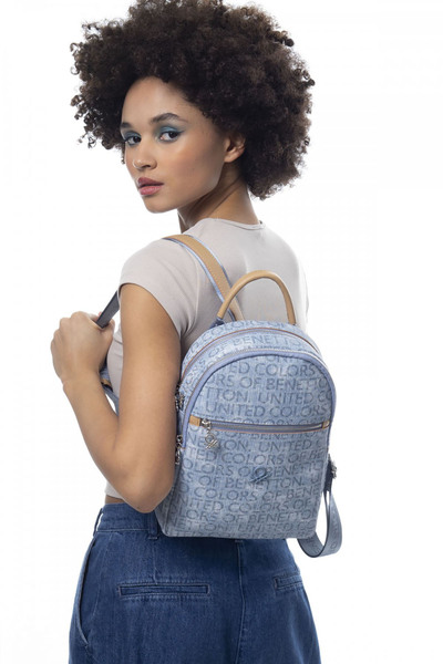 United Colors of Benetton Γυναικείο σακίδιο πλάτης BNT946 Μπλε