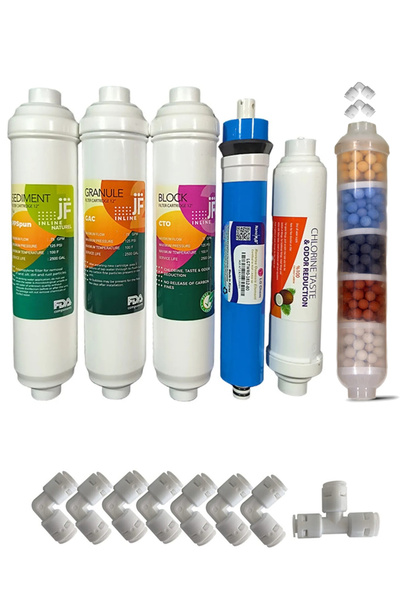 Yaman Group Water Technology Jammy Filter Marka Inline Kapalı Kasa 6'lı Lg Me...